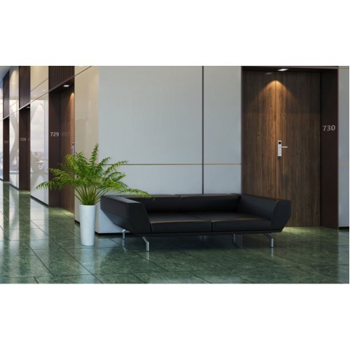 Ножка мебельная GTV STOMP H-120 Черная - NM-STOMP-120-20