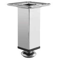 Ніжка меблева GTV NM-SQA H-150 Хром