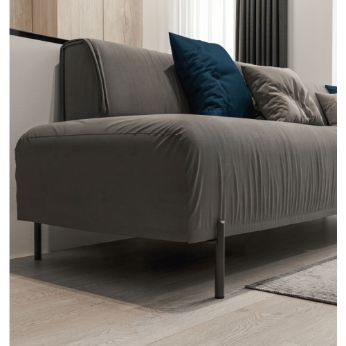 Ніжка меблева GTV RONDA H-150 Чорний - NM-RONDA-150-20M