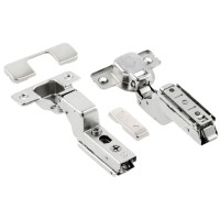 Петля GTV SOLID PRO внутрішня Гідравлічна + Пряма планка 3Д CLIPON