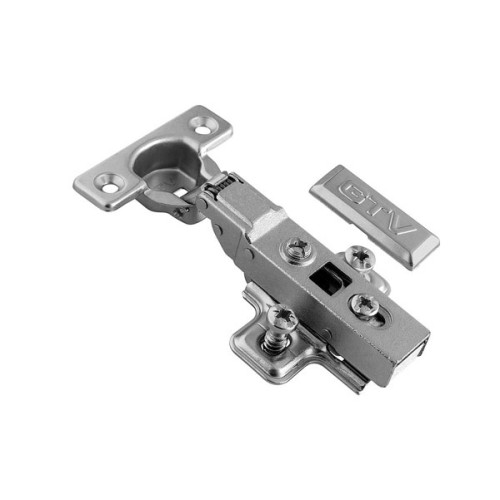 Петля GTV із доводчиком напівнакладна HC із євро шурупом міні HC-08 - ZP-CIHC080ZE