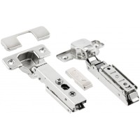 Петля GTV SOLID PRO накладна Гідравлічна + Пряма планка 3Д CLIPON