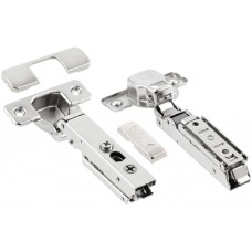 Петля GTV SOLID PRO накладна Гідравлічна + Пряма планка 3Д CLIPON