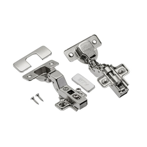 Петля внутрішня з доводчиком без шурупа - ZM-ECHC07BEO