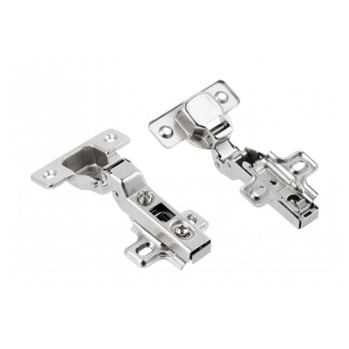 Петля полунакладная GTV Clip без пружины - ZP-COCA8450-BE-F