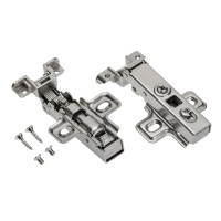 Петля GTV кліпова для алюмінієвих рамок накладна з доводчиком