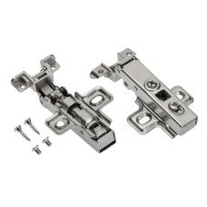 Петля GTV кліпова для алюмінієвих рамок накладна з доводчиком