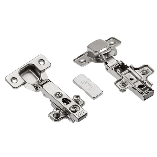 Петля Clip накладна без пружини без ексцентрикового регулювання - ZP-COCA450-BE-F