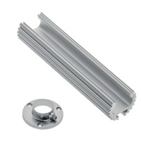 Алюмінієвий профіль-штанга GLAX, 2 метри, (ціна за 2 метри)