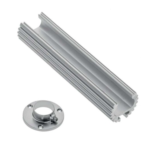 Алюмінієвий профіль-штанга GLAX, 2 метри, (ціна за 2 метри) - PA-GLAXDR-AL