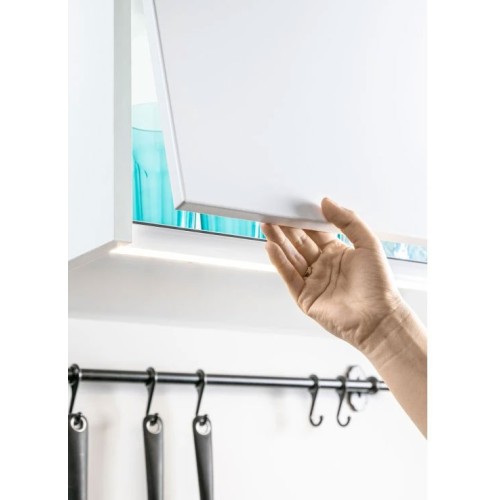 LED-профіль GTV для торця полиць 3м Білий - PA-GLAXWN3M-AL-10