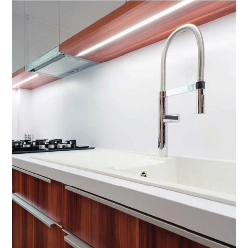 Алюмінієвий профіль GLAX врізний, 3 метри, (ціна за 3 метри) - PA-GLAX3M-AL