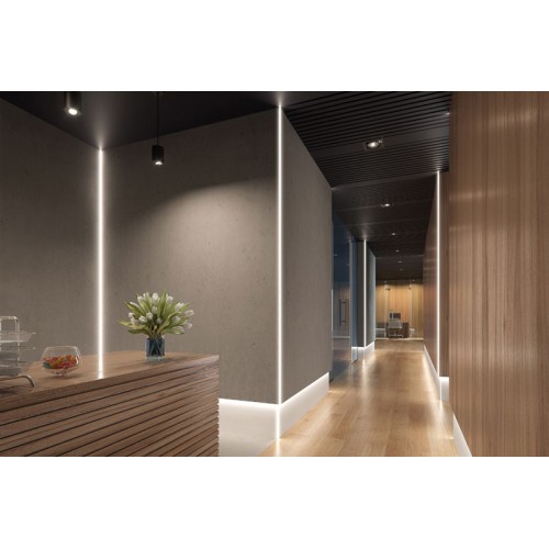 LED-профіль кутовий зовнішній для гіпсокартонних плит 3м. - PA-GLAXGKZK3M-00