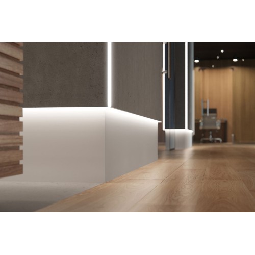 LED-профіль кутовий зовнішній для гіпсокартонних плит 3м. - PA-GLAXGKZK3M-00