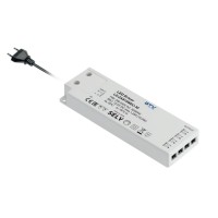 Трансформатор GTV SLIM EASY CLICK 12V 30W з проводом та miniAMP