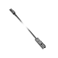 Кабель із роз'ємами для освітлення 200 см чорний