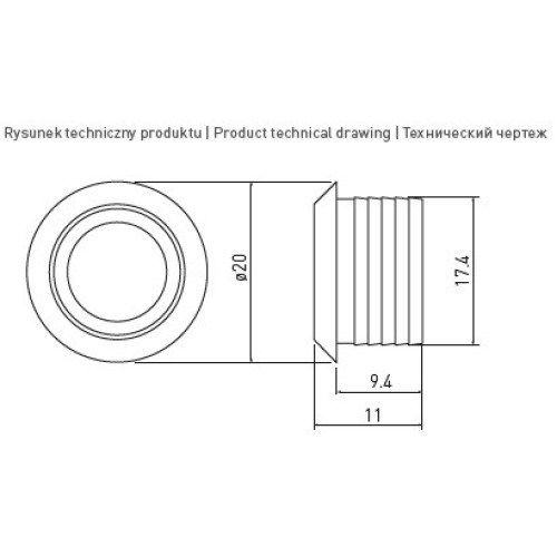 Вимикач з функцією регулювання та пам'яті - AE-WBEZD-NB