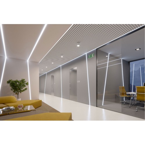 LED-профіль лінійний для гіпсокартонних плит 3м - PA-GLAXGKL3M-00
