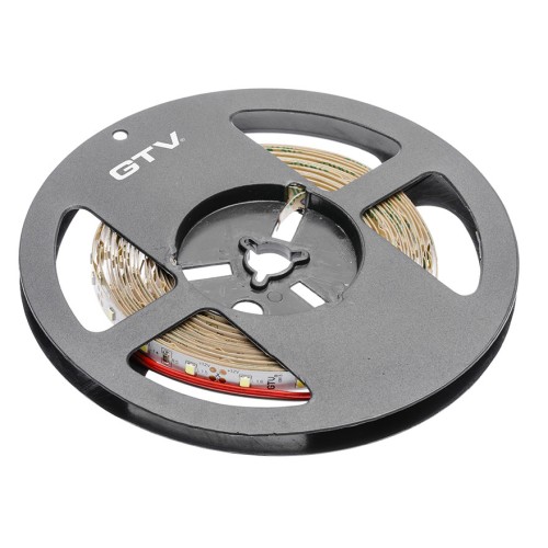 Лента светодиодная GTV Flash CCT 2835 600 диодов 30W 10 мм бухта 5м + кабель 15см с mini amp - LD-2835-60-60-20-CCT