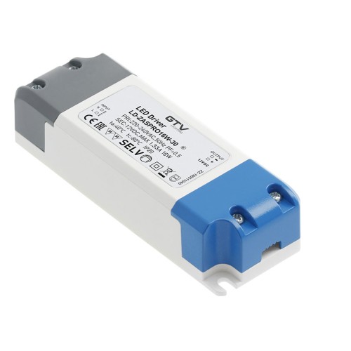 Трансформатор GTV LED PRO 12V 16W для світлодіодного світильника - LD-ZASPRO16W-30