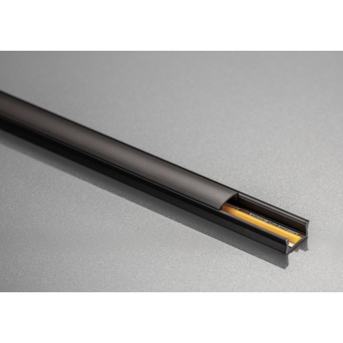 LED-профіль GTV MINI накладний 3м Чорний матовий - PA-GLAXMNK3M-AL-20M