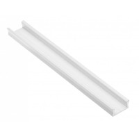 Профіль LED накладний Міні 2 м Білий під світлодіод. стрічку