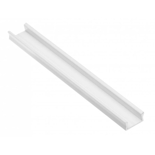 Профіль LED накладний Міні 2 м Білий під світлодіод. стрічку - PA-GLAXMNK-AL-10