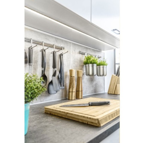 Профіль LED накладний Міні 2 м Чорний мат під світлодіод. стрічку - PA-GLAXMNK-AL-20M