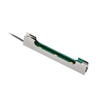 Кліпса металева освітлювальна для скляних полиць DC 12V, 3 SMD LED холодний білий