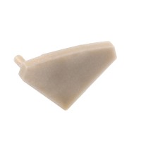 Заглушка кінцева GTV до кутового накладного LED-профілю (10 шт) Шампань