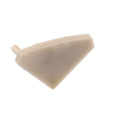 Заглушка кінцева GTV до кутового накладного LED-профілю (10 шт) Шампань