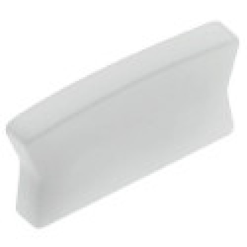 Заглушка торцева профілю GLAX, для світлодіодної стрічки накладна MINI - PA-ZASGLAXMNK-00
