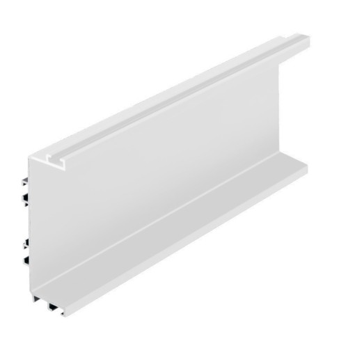 Профіль C горизонтальний GTV VELLO 4000 мм із пазом під LED 5мм Білий - PA-VELLO-C4M-10
