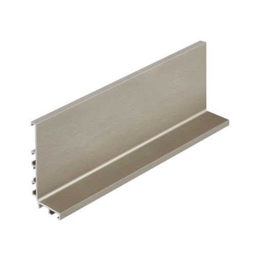 Профіль L горизонтальний GTV VELLO 3000 мм з підсвічуванням Сталь - PA-VELLO-L3M-06