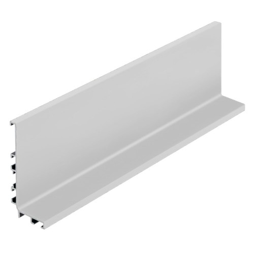 Профіль L горизонтальний GTV VELLO 4000 мм із пазом під LED 5мм Білий - PA-VELLO-L4M-10