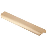 Ручка меблева торцева GTV HEXA золото шліфоване C=096 mm