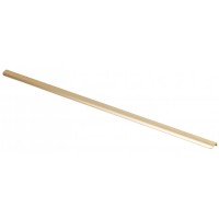 Ручка меблева торцева GTV HEXA світле золото C=1200 мм