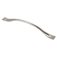 Мебельная ручка GTV FLOW 192 мм Шлифованная сталь