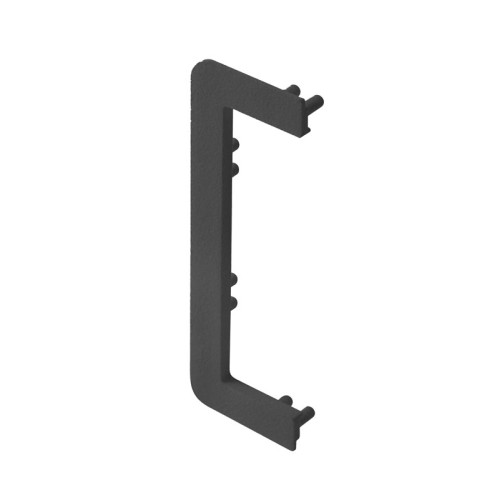 Заглушка для профілю GTV VELLO C Чорний матовий - PA-ZASVELLO-CN-20M