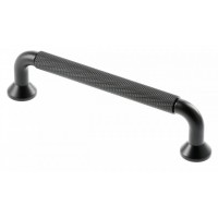 Ручка мебельная GTV STRUCTURE 192 мм Черный матовый