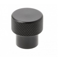 Ручка мебельная GTV STRUCTURE d 22 мм Черный матовый