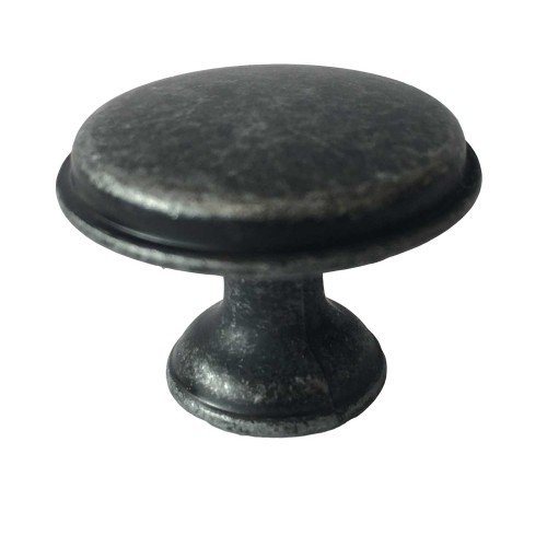 Ручка кнопка CENTO Античне срібло GZ-CENTO-1-07