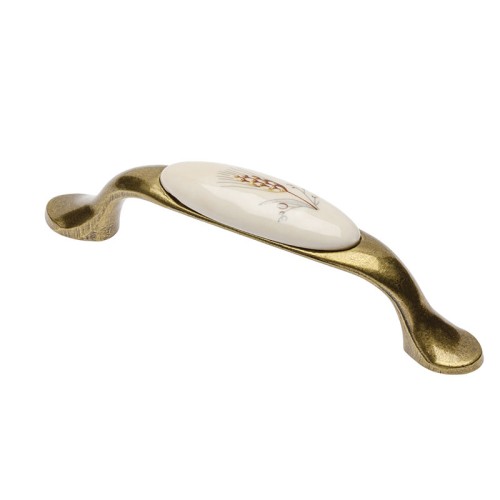 Ручка 728-P Бронза_кераміка _колосок country - up-wp0728-pk