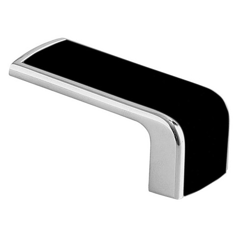 Ручка MONZA 16 мм Хром_Чорний - uz-monza16-20