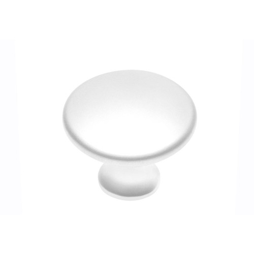 Ручка кнопка UDINE білий - GZ-UDINE-1-10M