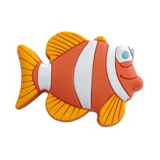 Ручка детская резиновая рыба