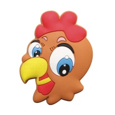 Ручка детская резиновая курица