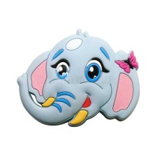 Ручка детская резиновый слоник