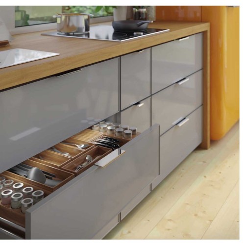 Ручка HEXI 96 мм белый матовый - UA-HEXI96-10M