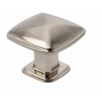 Ручка меблева кнопка GTV POINT d 30 мм Шліфована сталь